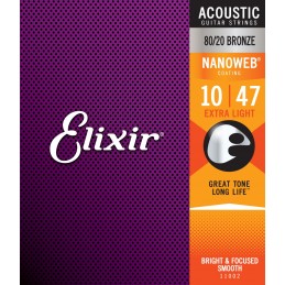 11002 ACOUSTIC 80/20 BRONZE NANOWEB
