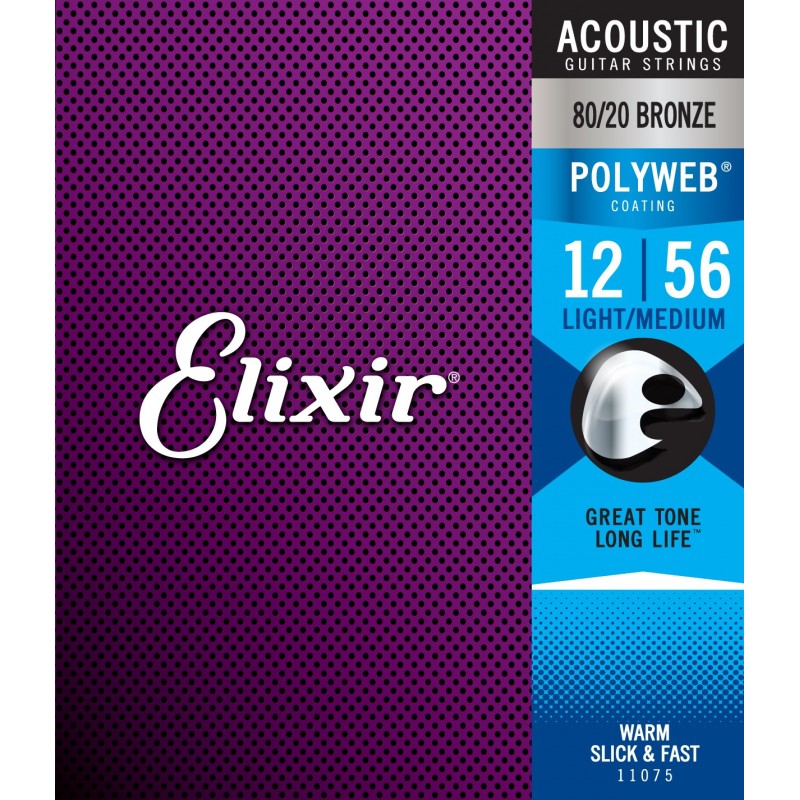 11075 ACOUSTIC 80/20 BRONZE POLYWEB