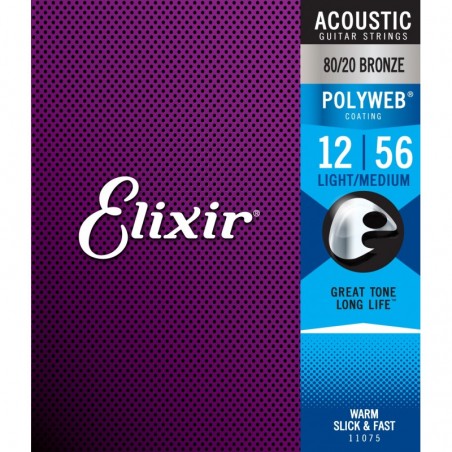 11075 ACOUSTIC 80/20 BRONZE POLYWEB