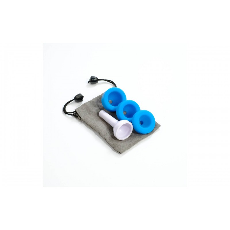 JHORN MOUTHPIECE SET IN TOTE BAG (WHITE/BLUE)