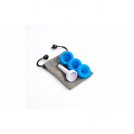 JHORN MOUTHPIECE SET IN TOTE BAG (WHITE/BLUE)
