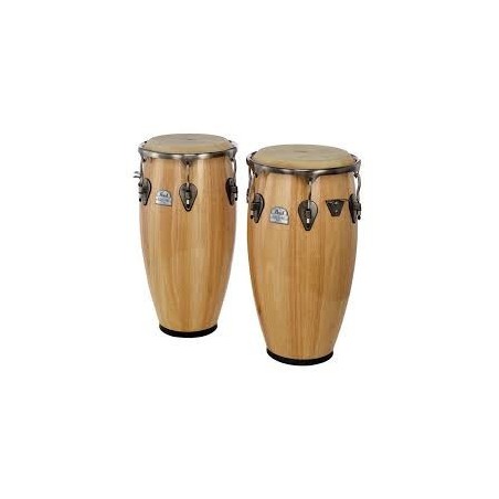 PRIMERO PRO SERIES WOOD CONGA SET ,11-3/4" & 12-1/2", W/O STAND
