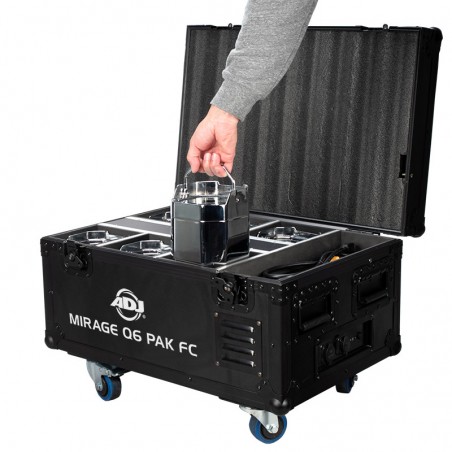 AMERICAN DJ MIRAGE Q6 PAK - FARO LED 4x10W - IP65 - CHROME
