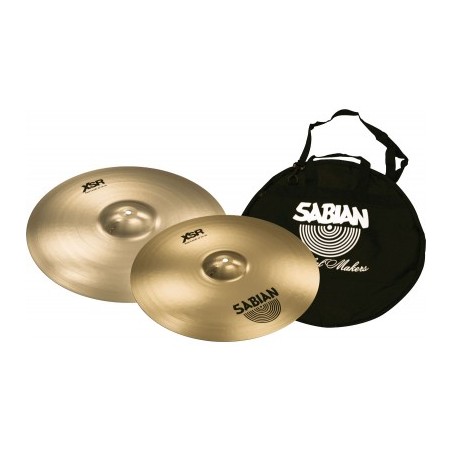 SABIAN XSR PACK FAST CRASH 16" + 18"