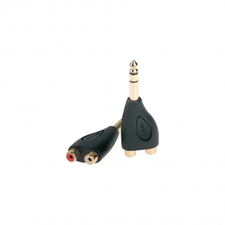 DIE HARD DHPA250 ADATTATORE ABS JACK STEREO TO 2 RCA FEMMINA