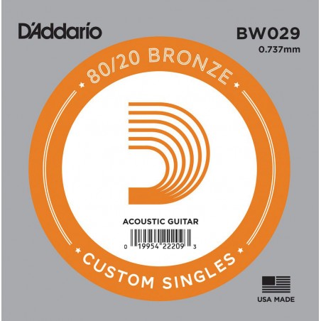 D'ADDARIO BW029 CORDA SINGOLA .029