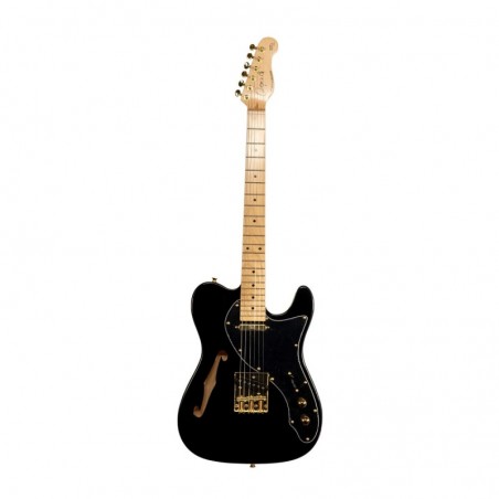 OQAN QGE-RTC5 - CHITARRA ELETTRICA BLACK HOLLOW