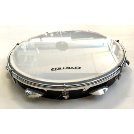OYSTER TKSS-126 TAMBURELLO 12" PELLE REGOLABILE E PIATTINI