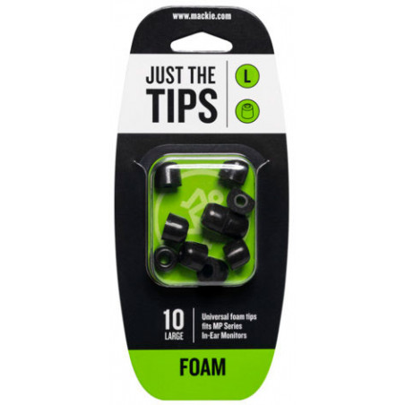 MP SERIES LARGE FOAM BLACK TIPS KIT