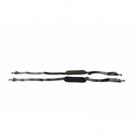 BAM 9008 TRACOLLA CON GANCI IN NYLON   - BLACK