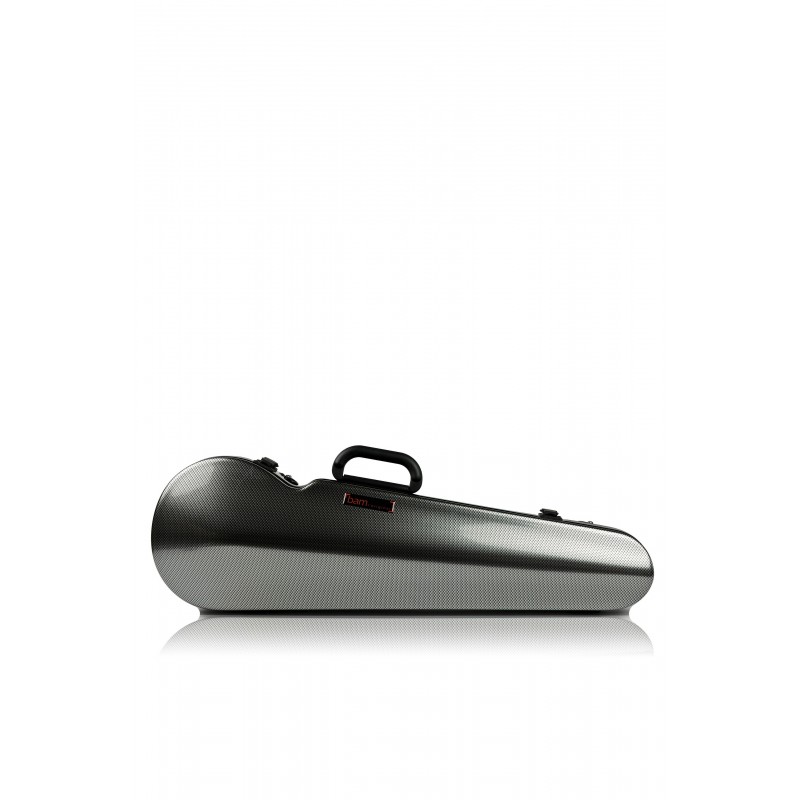 BAM 2002XLSC CUSTODIA HIGHTECH" CONTOURED PER VIOLINO - SILVER CARBON"