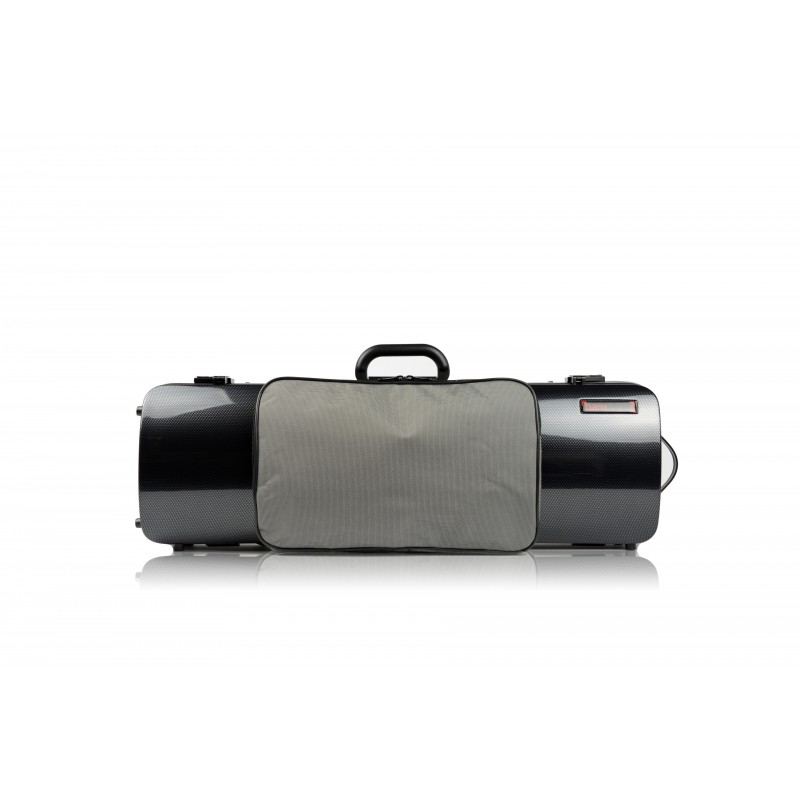 BAM 2011XLC CUSTODIA HIGHTECH" OBLONG PER VIOLINO CON POCKET - BLACK CARBON"