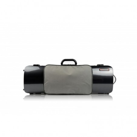 BAM 2011XLC CUSTODIA HIGHTECH" OBLONG PER VIOLINO CON POCKET - BLACK CARBON"