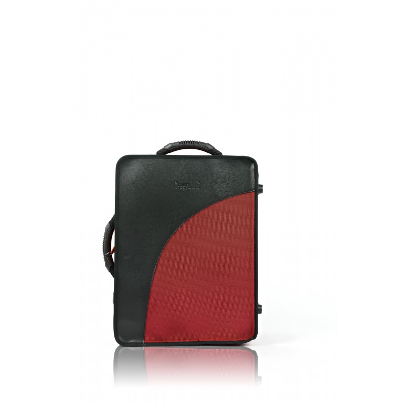 BAM 3028SH CUSTODIA TREKKING" PER  2 CLARINETTI (SIB LA)  - RED"