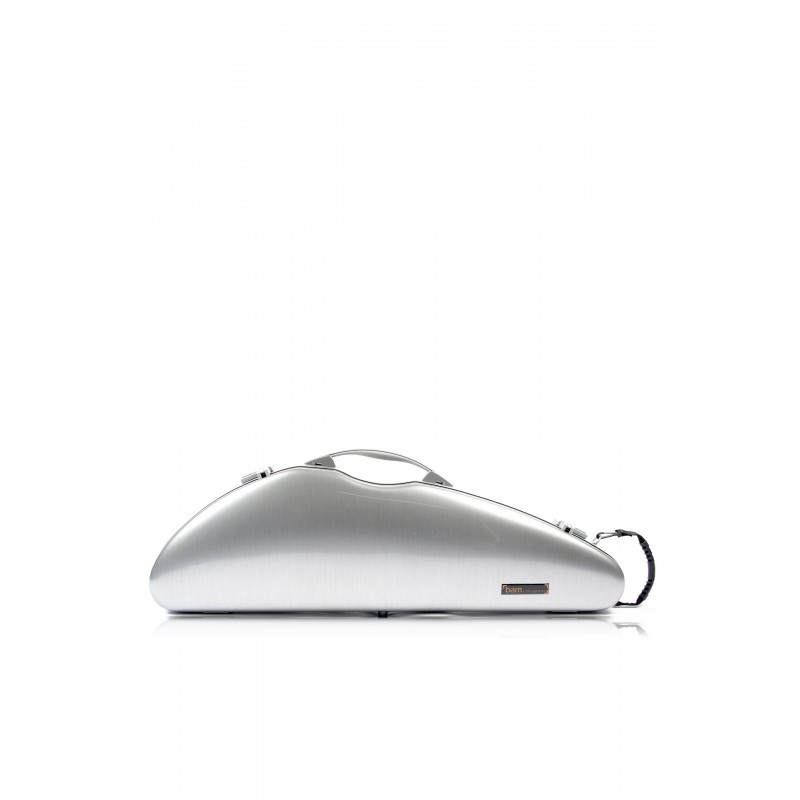 BAM DEF2000XLA CUSTODIA HIGHTECH" LA DEFENSE SLIM PER VIOLINO - BRUSHED ALUMINUM"