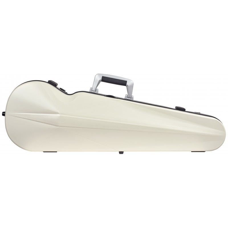 BAM SUP2002XLWN CUSTODIA HIGHTECH" SUPREME ICE CONTOURED IN POLICARBONATO PER VIOLINO - WHITE - BLACK VERSION"