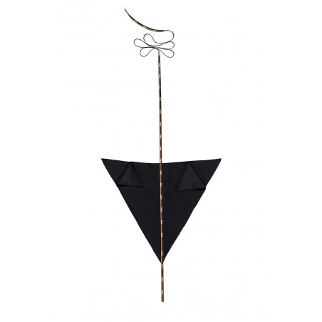 BAM SW-0016 PANNO IN MICROFIBRA PER PULIZIA INTERNA PER SAX TENORE - NOIR