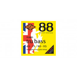 RS88S TRU BASS 88 MUTA BLACK NYLON FLATW. SHORT 65-115