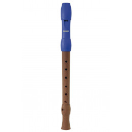B95842 WOOD/PLASTIC BLUE, BAROQUE