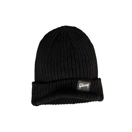 GIBSON G-BEANIE 3 RADAR KNIT BEANIE, BLACK