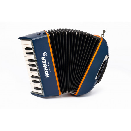 FISARMONICA XS BAMBINI BLU/ORANGE W. GIGBAG