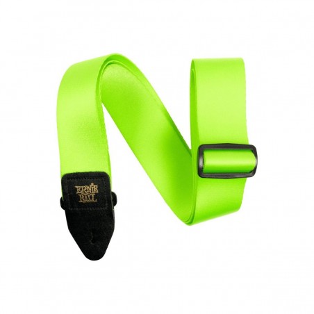 ERNIE BALL Tracolla Neon Green Premium