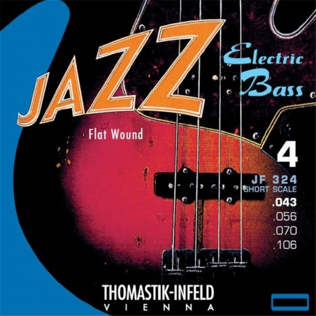 THOMASTIK INFELD JF-324 FLATWOUND SHORT SCALE 043/106
