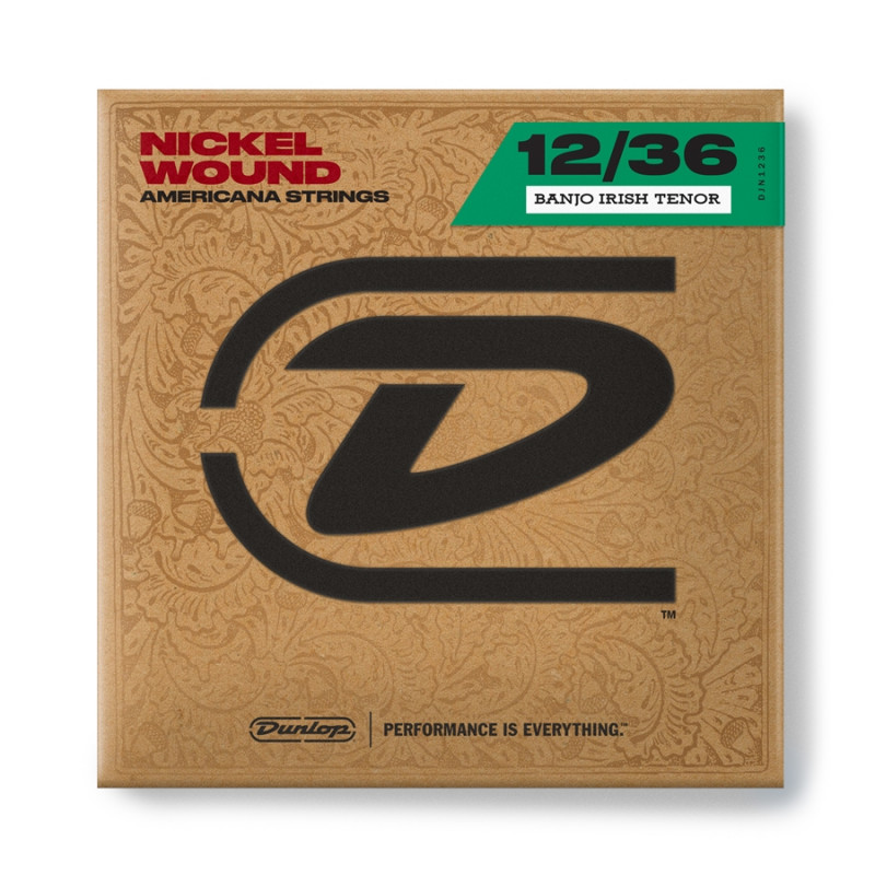 DJN1236 Banjo Nickel Wound, Irish Set/4