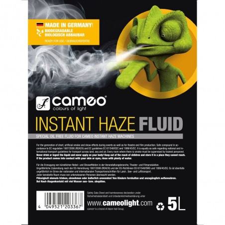 CAMEO SPECIALE LIQUIDO SENZA OLIO MACCHINA DELLA NEBBIA