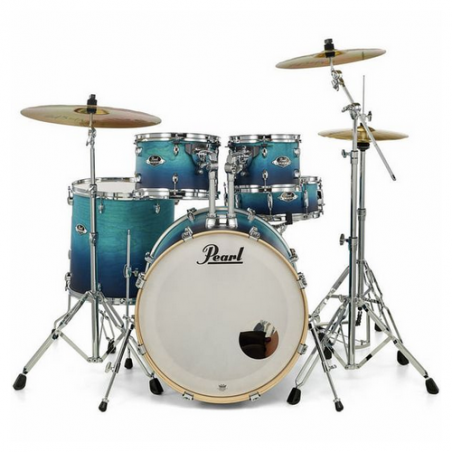 PEARL EXPORT EXL705NBR DRUMSET 20"- W/HDW&CYM SBR - AZURE DAYBREAK