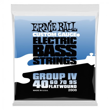 ERNIE BALL 2808 40/95 - FLATWOUND GROUP IV