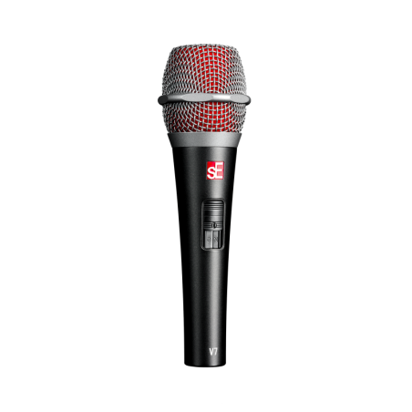 Microfono dinamico per uso live con switch on/off