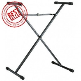 K&M  Supporto per tastiera nero