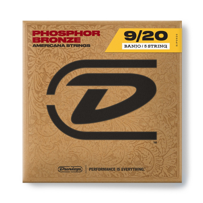 DJP0920 Banjo Phosphor Bronze, Light Set/5