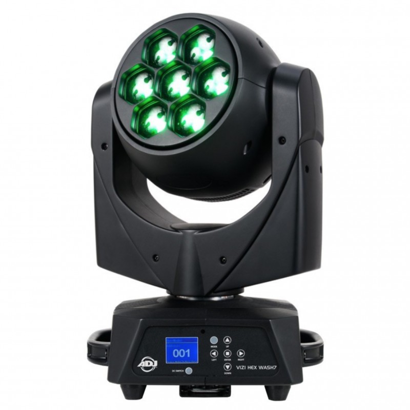 ADJ VIZI HEX WASH 7 - MOVINGHEAD - 105W
