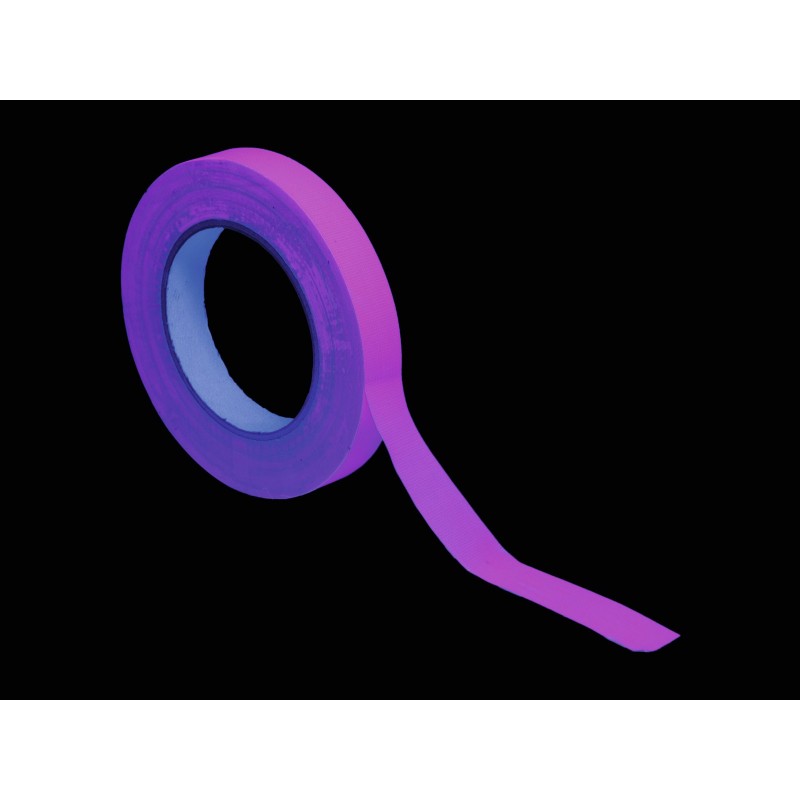 EUROLITE GAFFA TAPE NEON PINK UV ACTIVE