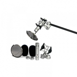 SAMSON CL2 SET COPPIA MICROFONI CARDIOIDE E OMNI INCL CASE, ANTIPOP, SHOCKMOUNT