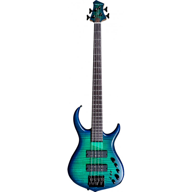 M7 ALDER-4 FRETLESS (2ND GEN) TBL TRANS BLUE