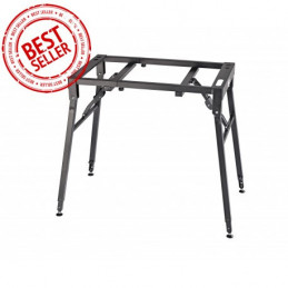 K&M  18950 Supporto per tastiera nero a tavolo