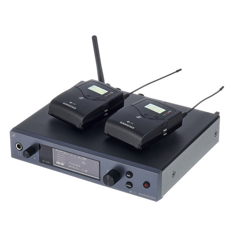 SENNHEISER EWIEM-G4 IN EAR MONITOR SYSTEMA DUAL BANDA-A 516-558 MHZ