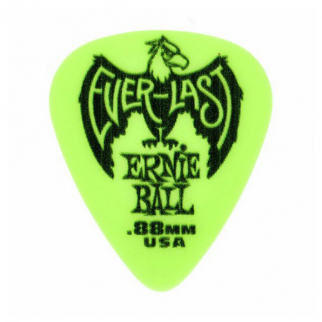 ERNIE BALL 9191 Plettro Everlast Green 0.88mm