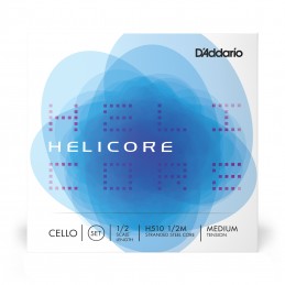 SET DI CORDE D'ADDARIO HELICORE PER VIOLONCELLO, SCALA 1/2, TENSIONE MEDIA