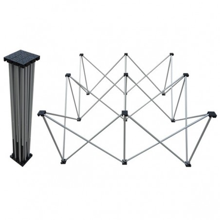 ZZIPP ZZTH40 BASE TELESCOPICA H.40cm 100x100cm, PER PEDANA ZZTM100