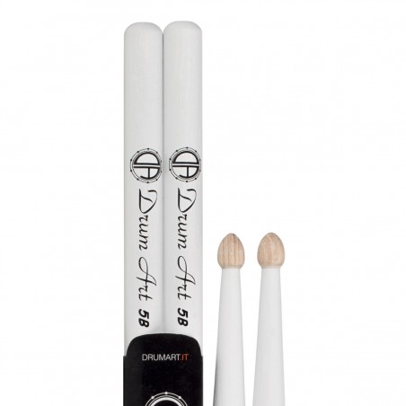 DRUM ART 5B-W DRUMSTICKS HICKORY WHITE