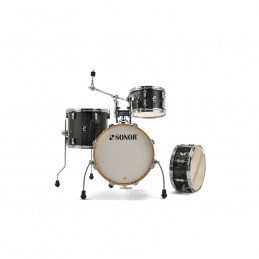 SONOR AQX  JUNGLE SET 4 BLACK MIDNIGHT SPARKLE