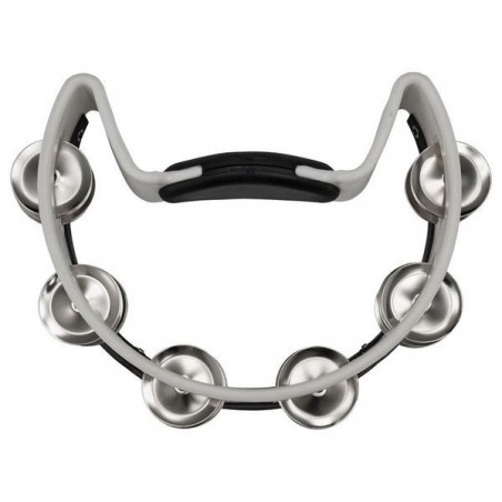 Tambourine (Stainless Steel jingles) w/ Mount Holder
