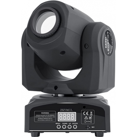 MB MINI LED SPOT - TESTA MOBILE 60W - 8 GOBO