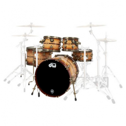 DW 50th DRUMSET BURNT TOAST BURST LAQUER
