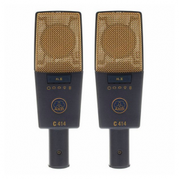 AKG C414TLII STEREO SET MICROFONO MATCH A CONDENSATORE