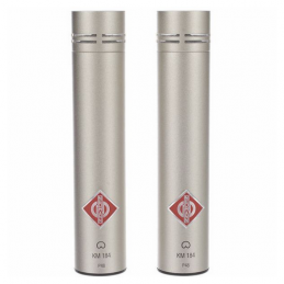 NEUMANN KM184ST KIT STEREO MICROFONO A CONDENSATORE CARDIOIDE NICKEL